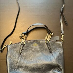 Dark Blue Coach bag